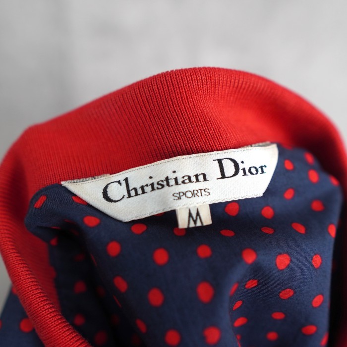 Christian Dior  クリスチャンディオール  長袖シャツ　90年代　ドット柄　襟切り替え　Mサイズ | Vintage.City 古着屋、古着コーデ情報を発信