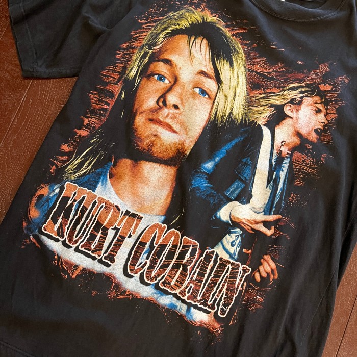 90's NIRVANA KURT COBAIN Memorial T-shirt XXL ニルヴァーナ カートコバーン 追悼 Tシャツ | Vintage.City 빈티지숍, 빈티지 코디 정보