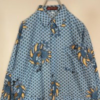 paisley dragon design shirt  size M-L 配送C ペイズリー　ドラゴン　総柄　コモン柄　レトロ古着 | Vintage.City Vintage Shops, Vintage Fashion Trends