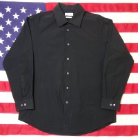 Calvin Klein(カルバンクライン) Black Dress Shirt ブラック ドレスシャツ 4-way | Vintage.City 古着屋、古着コーデ情報を発信