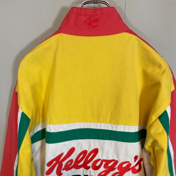 CHASE Kellogg's Corn Flakes  racing jacket size L 配送C レージングジャケット　ナスカー | Vintage.City Vintage Shops, Vintage Fashion Trends