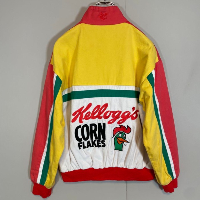 CHASE Kellogg's Corn Flakes  racing jacket size L 配送C レージングジャケット　ナスカー | Vintage.City Vintage Shops, Vintage Fashion Trends