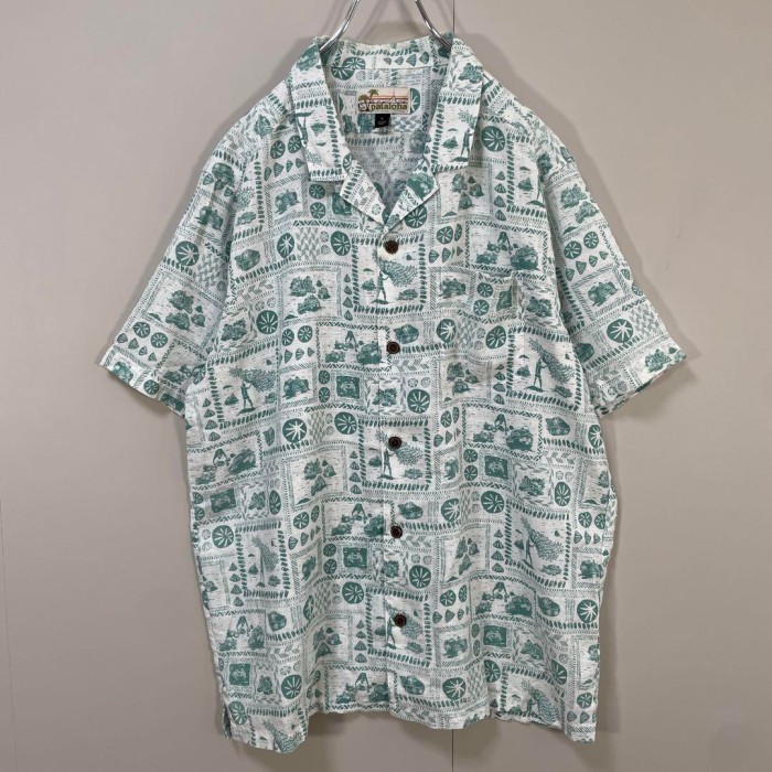 pataloha opihiman aloha shirt size L 配送C patagonia　パタロハ　オピヒマン　アロハシャツ　総柄 | Vintage.City 古着屋、古着コーデ情報を発信