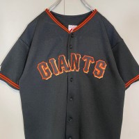 Majestic usa製 MLB GIANTS baseball shirt size XL 配送C　ベースボールシャツ　ビッグ刺繍ロゴ　ジャイアンツ　メジャーリーグ　90's | Vintage.City 빈티지숍, 빈티지 코디 정보