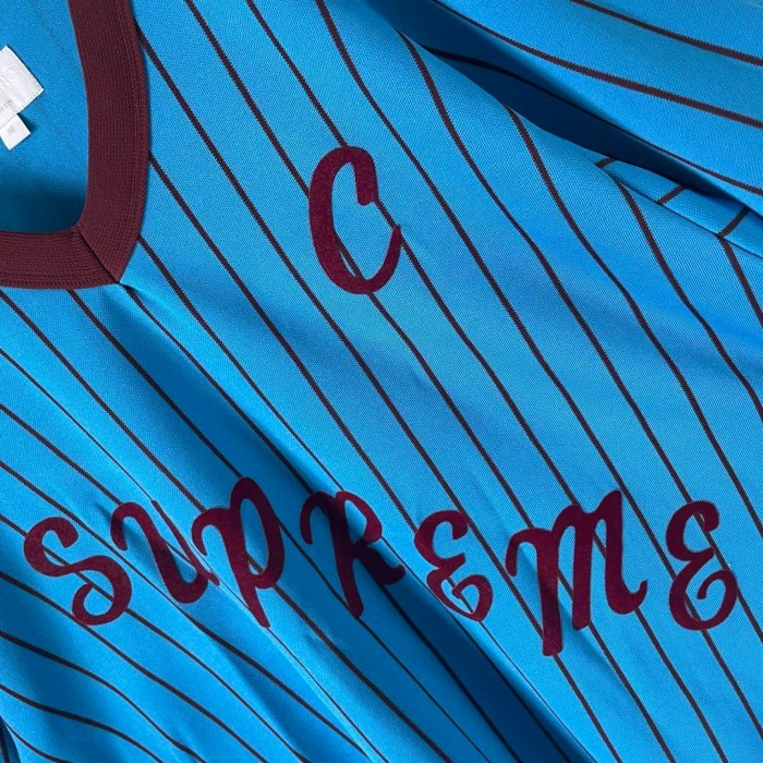 Supreme A.D. Baseball Jersey top size M 配送B ベースボールシャツ　リンガーｔシャツ　フロッキー | Vintage.City 古着屋、古着コーデ情報を発信