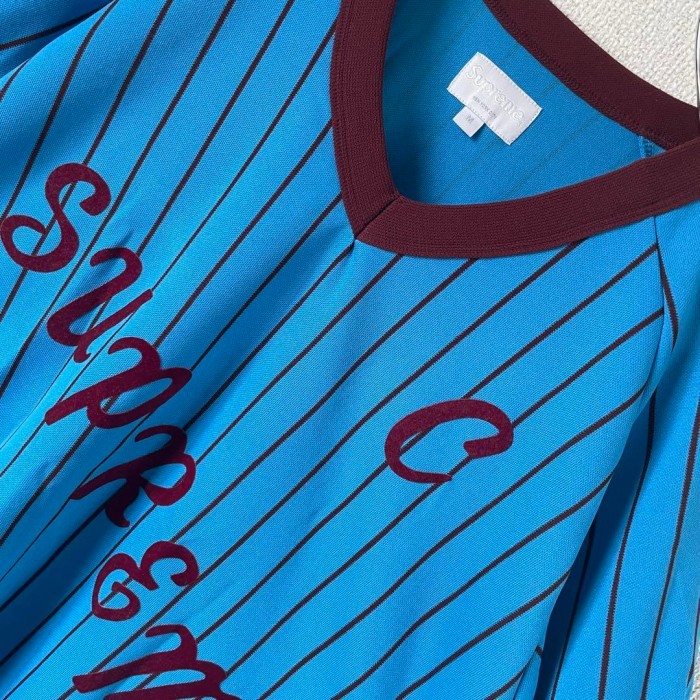 Supreme A.D. Baseball Jersey top size M 配送B ベースボールシャツ　リンガーｔシャツ　フロッキー | Vintage.City 古着屋、古着コーデ情報を発信