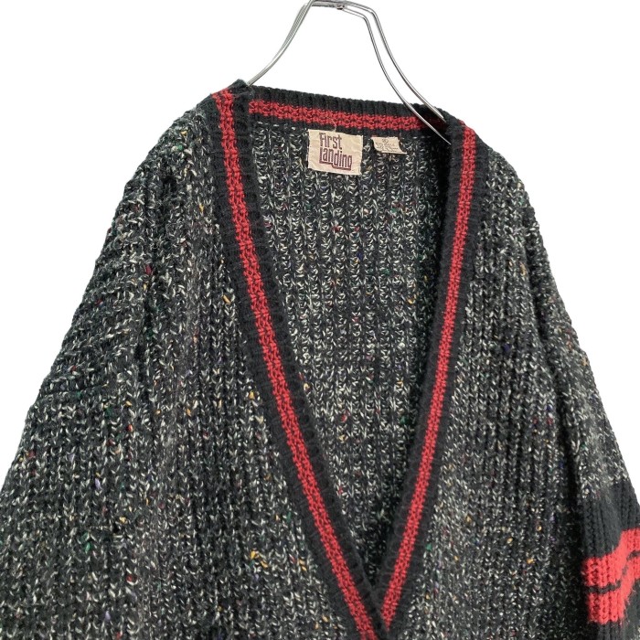 90s First Landing nep mix melange knit cardigan | Vintage.City Vintage Shops, Vintage Fashion Trends