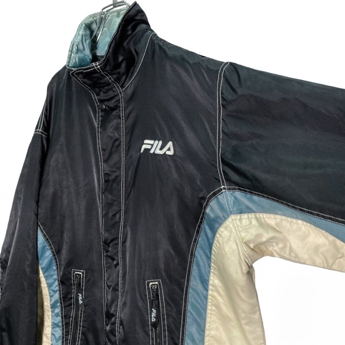 90-00s FILA bi-color design nylon jacket | Vintage.City Vintage Shops, Vintage Fashion Trends