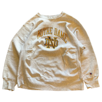 80's Champion Reverse Weave NOTRE DAME Sweatshirt リバースウィーブ ノートルダム大学 L USA | Vintage.City 빈티지숍, 빈티지 코디 정보