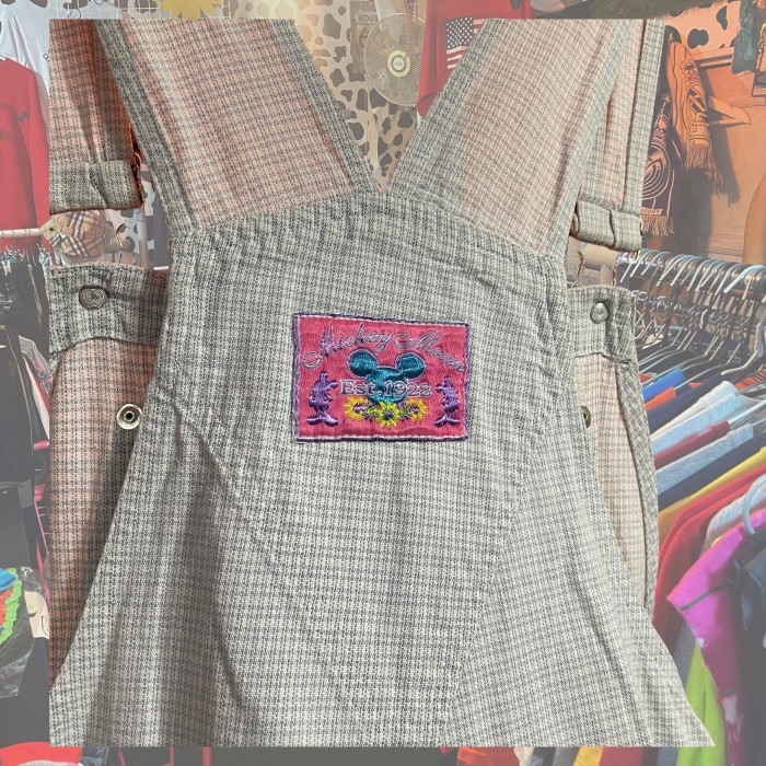 ディズニー　刺繍　オーバーオール | Vintage.City 古着屋、古着コーデ情報を発信