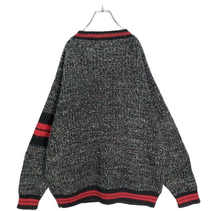90s First Landing nep mix melange knit cardigan | Vintage.City 빈티지숍, 빈티지 코디 정보