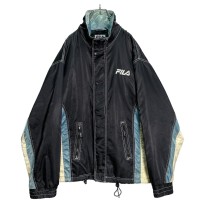 90-00s FILA bi-color design nylon jacket | Vintage.City 빈티지숍, 빈티지 코디 정보