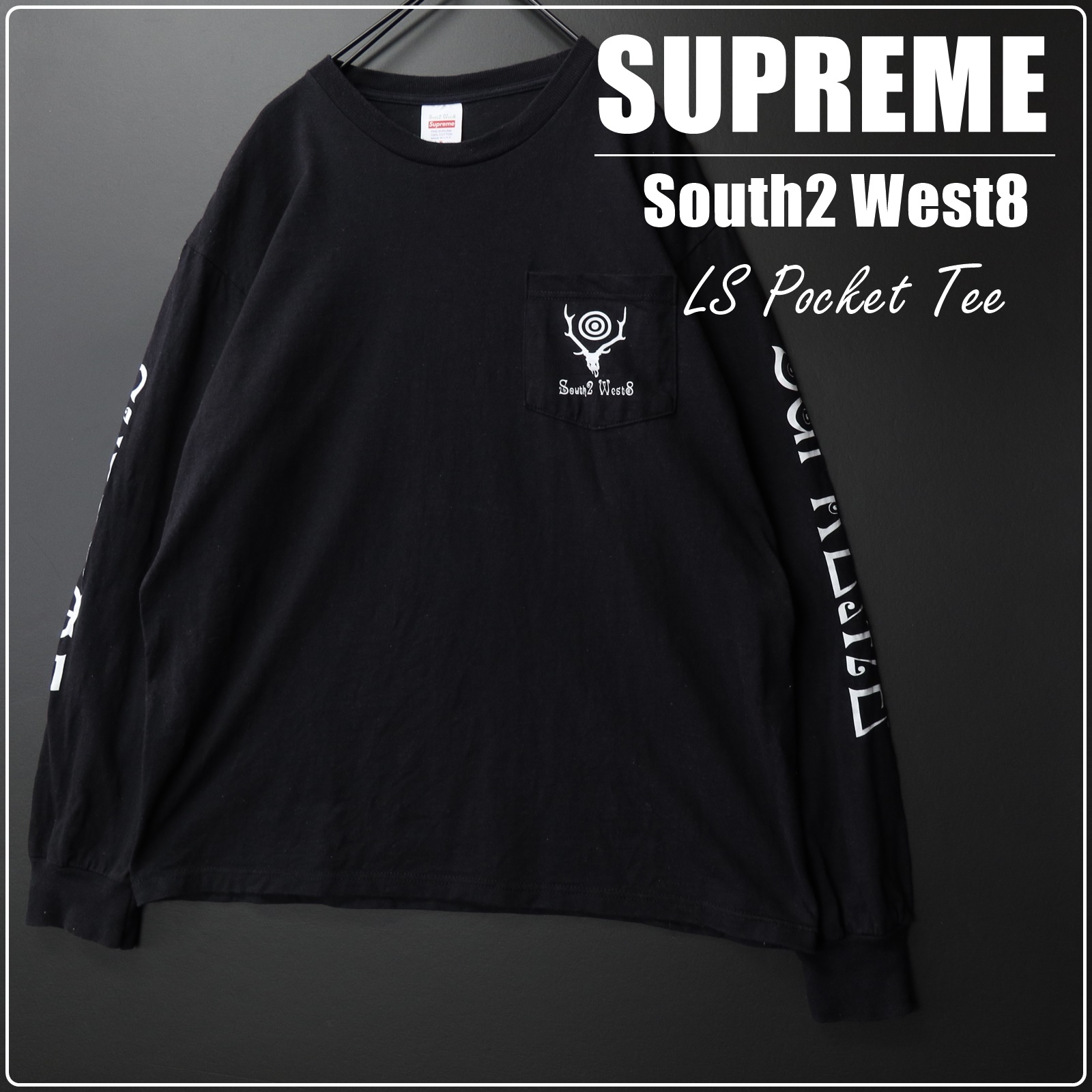 メンズXXL Supreme South2 West8 L/S Pocket Tee