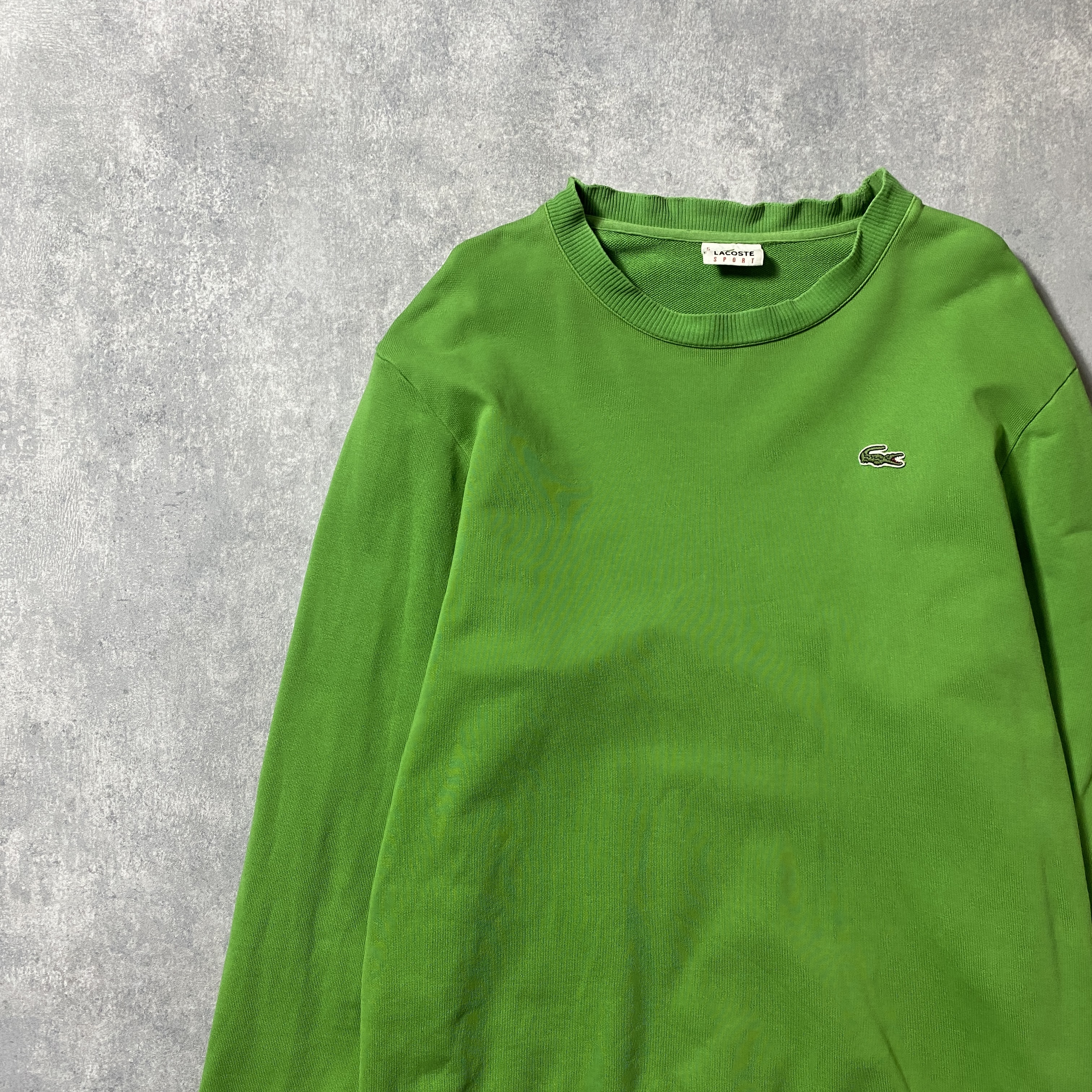70s vintage LACOSTE スウェット made in France フララコ 70年代 