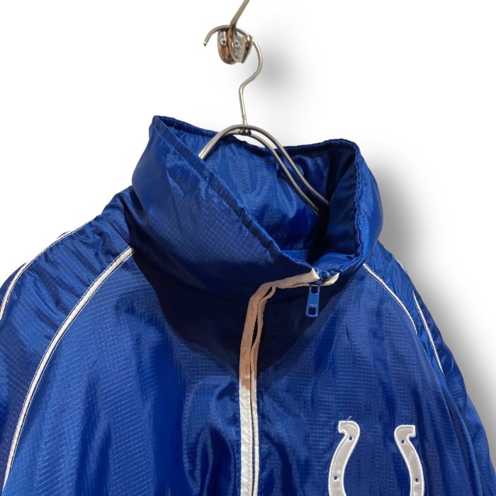 “COLTS” Padded Team Nylon Jacket | Vintage.City Vintage Shops, Vintage Fashion Trends