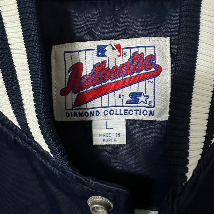 STARTER スターター スタジャン L 刺繍ロゴ ヤンキース MLB | Vintage.City 古着屋、古着コーデ情報を発信