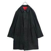 70s Zeelander Scotchgard black balmacaan coat | Vintage.City 빈티지숍, 빈티지 코디 정보