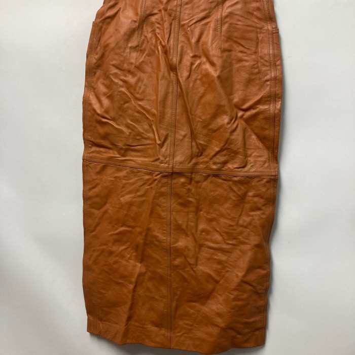 90’sTOGETHERI leatherロングスカート　7 | Vintage.City 古着屋、古着コーデ情報を発信