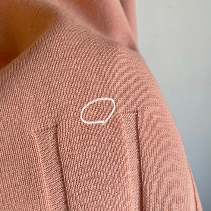salmon pink knit two piece〈レトロ古着 サーモンピンク ニット セットアップ コーラルピンク〉 | Vintage.City 古着屋、古着コーデ情報を発信