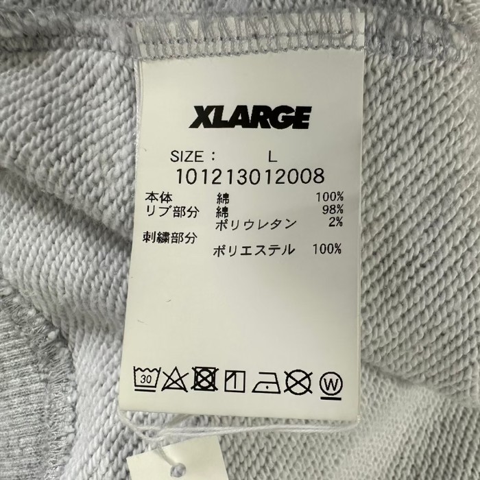 XLARGE スウェットL パイル地ロゴ センターロゴ | Vintage.City