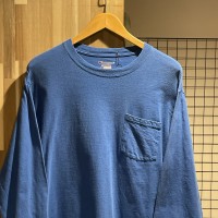 Champion チャンピオン　長袖Tシャツ　ポケット　C161 ポケT ロンT  L/S | Vintage.City 빈티지숍, 빈티지 코디 정보