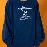 80-90s MILLER Sweatshirts Made in USA 80-90年代 ミラー ネイビー スウェットシャツ | Vintage.City 古着屋、古着コーデ情報を発信