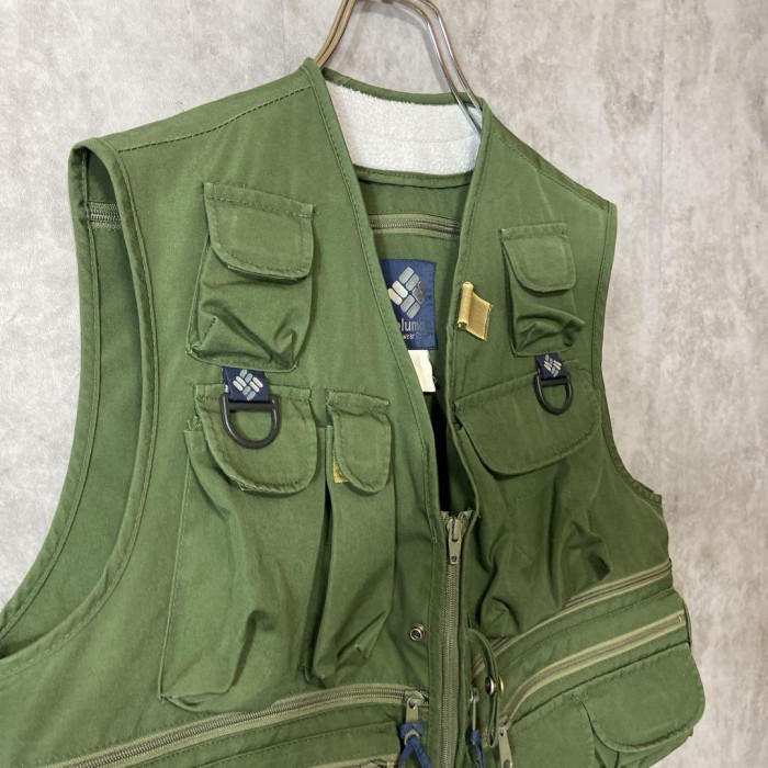Columbia multi pocket fishing vest size M相当　配送A コロンビア　フィッシングベスト　マルチポケット　アウトドア　00's Y2K | Vintage.City 古着屋、古着コーデ情報を発信
