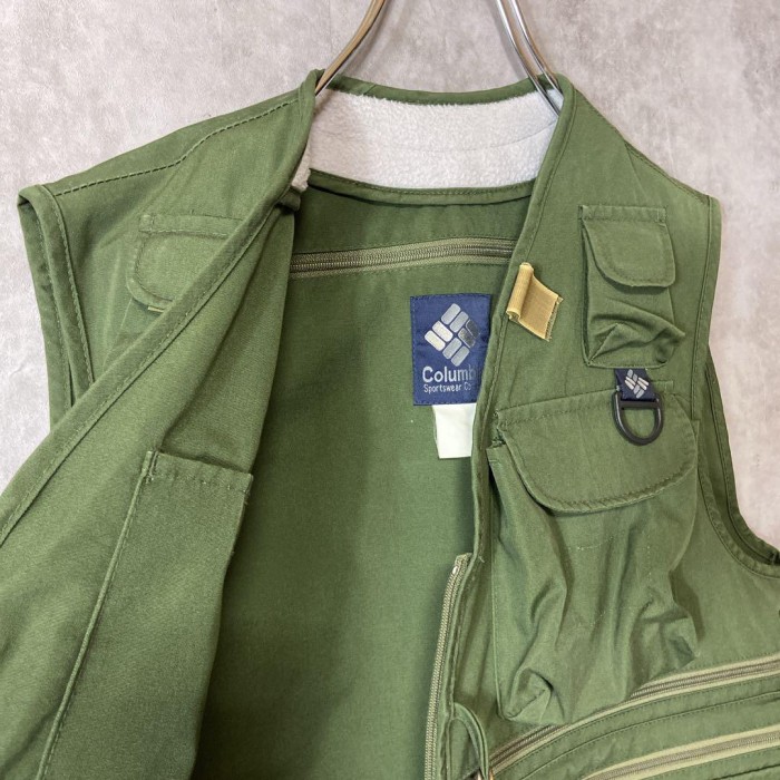 Columbia multi pocket fishing vest size M相当　配送A コロンビア　フィッシングベスト　マルチポケット　アウトドア　00's Y2K | Vintage.City 古着屋、古着コーデ情報を発信