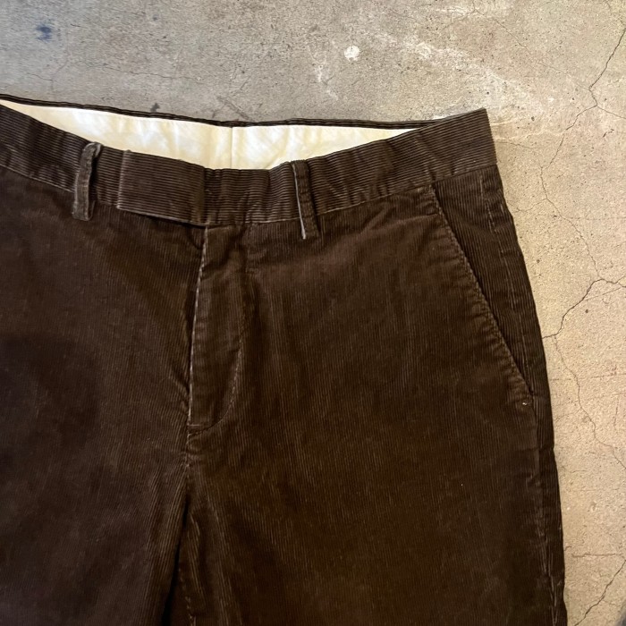 Polo Ralph lauren no-tuck corduroy pants | Vintage.City 古着屋、古着コーデ情報を発信