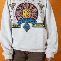 90s BEZA by Asics Sweatshirts 90年代 べザバイアシックス ライトグレー スウェットシャツ | Vintage.City 古着屋、古着コーデ情報を発信