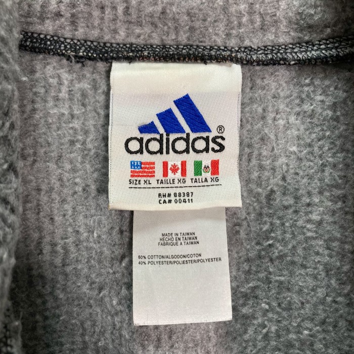 90s adidas ethnic multicolored half-zip sweatshirt | Vintage.City 古着屋、古着コーデ情報を発信