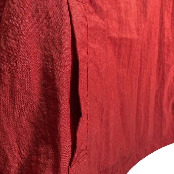 90s OLD GAP Red × Navy bi-color nylon anorak parka | Vintage.City 古着屋、古着コーデ情報を発信