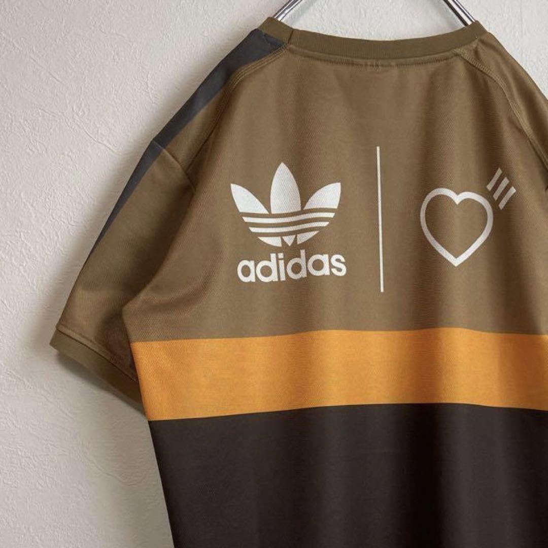 adidas ✖️ human made collabo big logo T-shirt size M,XO 