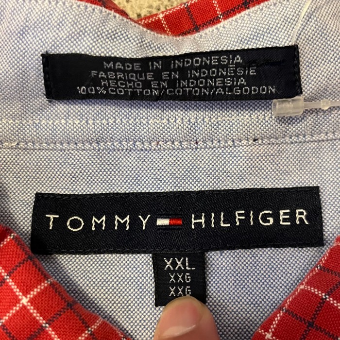 TOMMY HILFIGER Check Shirt / トミーヒルフィガー　チェック　シャツ | Vintage.City 古着屋、古着コーデ情報を発信
