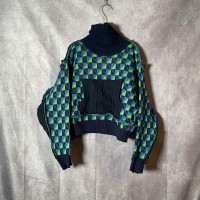 remake docking short knit | Vintage.City 古着屋、古着コーデ情報を発信