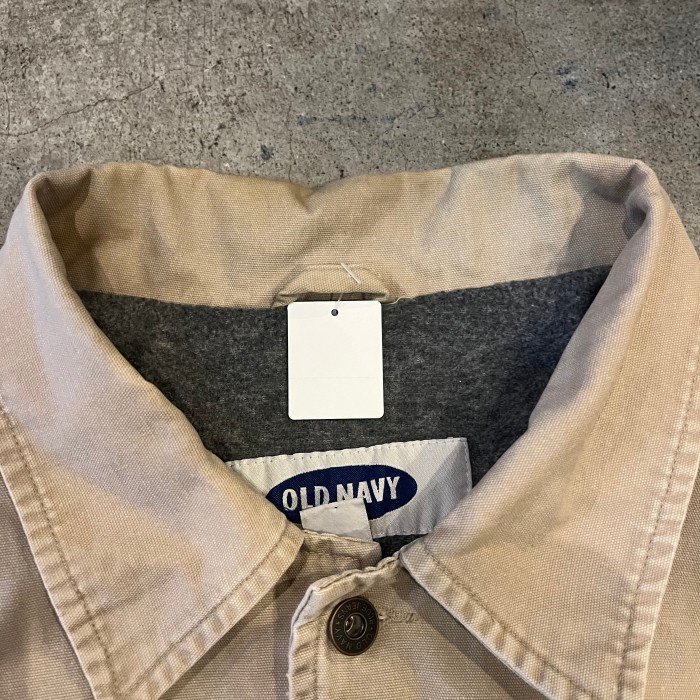 OLD NAVY inner fleece cotton zip up jacket | Vintage.City Vintage Shops, Vintage Fashion Trends
