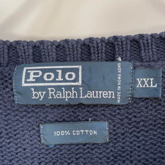Ralph Lauren cotton knit vest size XXL 配送C ラルフローレン　オーバーサイズ　ワンポイント刺繍ロゴ　コットンニットベスト | Vintage.City Vintage Shops, Vintage Fashion Trends