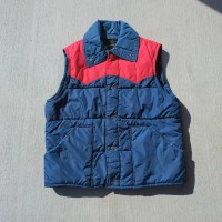 80s JC Penney Nylon 2 Tone Vest | Vintage.City 빈티지숍, 빈티지 코디 정보