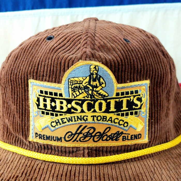DEAD STOCK 80's USA製 H·B·SCOTT'S CHEWING TOBACCO ヴィンテージコーデュロイ トラッカーキャップ | Vintage.City Vintage Shops, Vintage Fashion Trends