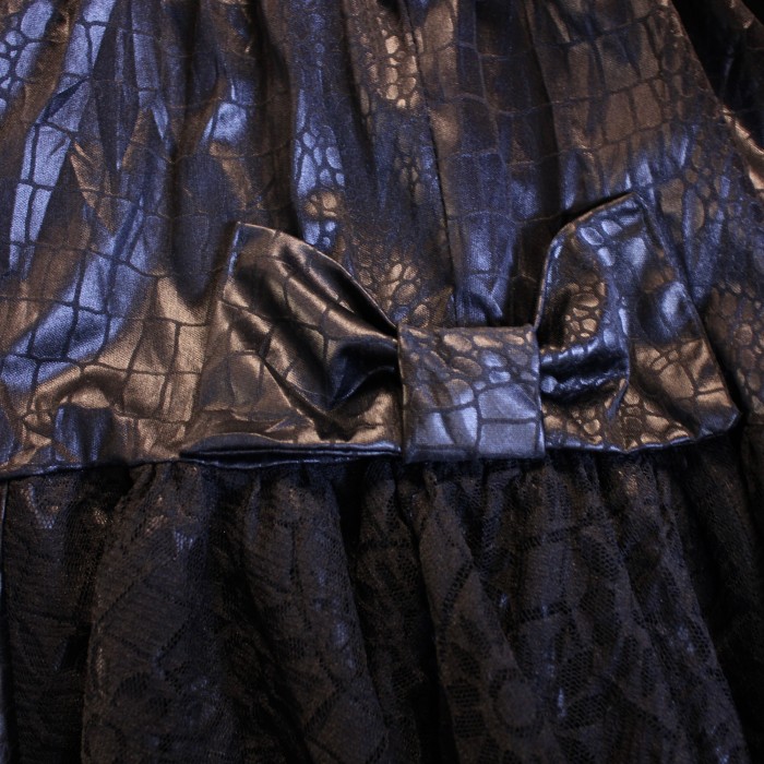 FRILL DESIGNED SKIRT フリルデザインスカート　ブラック　　M | Vintage.City 古着屋、古着コーデ情報を発信