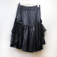 FRILL DESIGNED SKIRT フリルデザインスカート　ブラック　　M | Vintage.City Vintage Shops, Vintage Fashion Trends