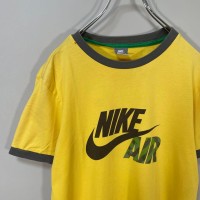 NIKE big swoosh logo ringer T-shirt size L 配送C ナイキ　ビッグロゴ　リンガーTシャツ | Vintage.City 빈티지숍, 빈티지 코디 정보