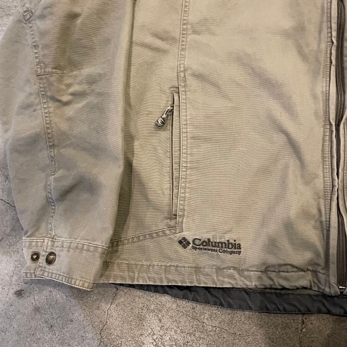 Columbia cotton zip up jacket | Vintage.City 빈티지숍, 빈티지 코디 정보