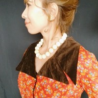 70sILGWU/FlowerPatternquiltingdress | Vintage.City 古着屋、古着コーデ情報を発信