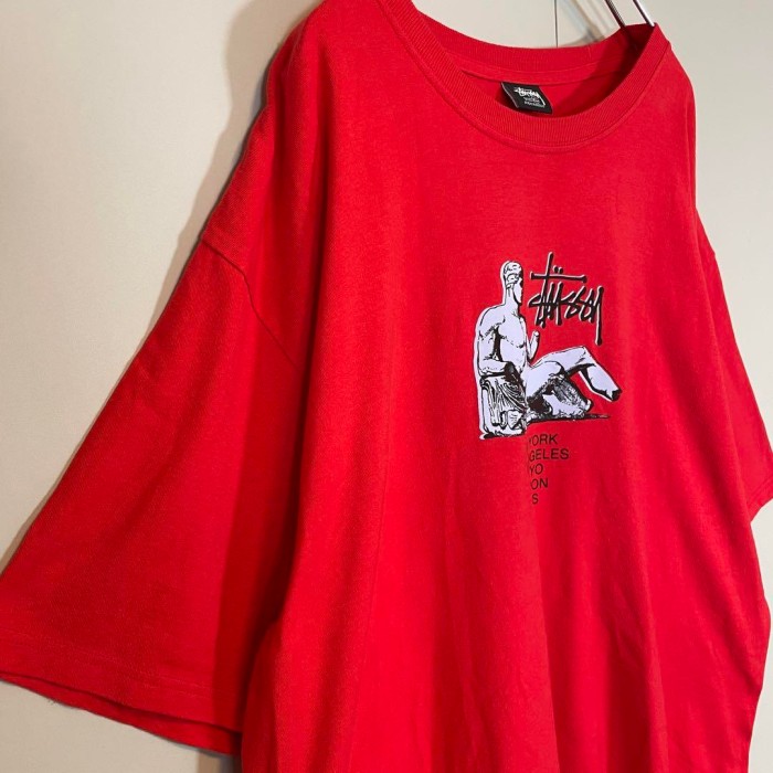 STUSSY -david- print T-shirt size L,XL 配送C ステューシー　ダヴィデ像　オーバーサイズ　メキシコ製 | Vintage.City Vintage Shops, Vintage Fashion Trends