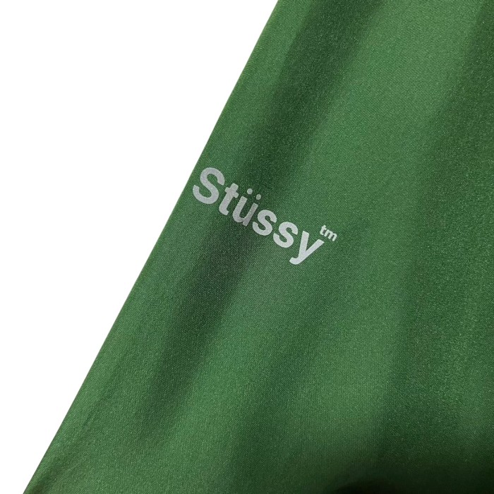 stussy ステューシー ナイロンジャケット アームロゴ アースカラー 90s | Vintage.City 古着屋、古着コーデ情報を発信