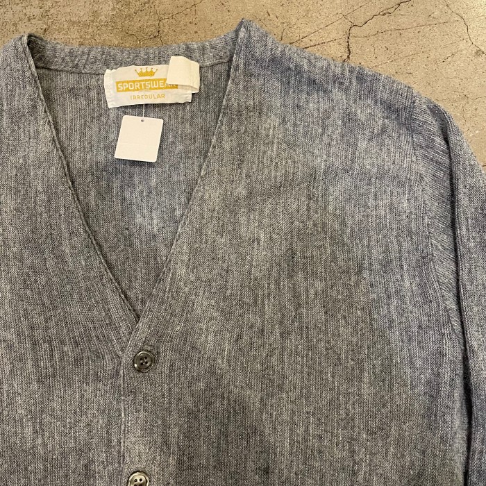 SPORTSWEAR acrylic cardigan （Made in USA） | Vintage.City 古着屋、古着コーデ情報を発信