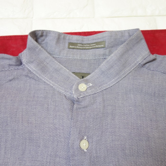 Calvin Klein(カルバンクライン) Band Collar Shirt バンドカラー シャツ | Vintage.City 古着屋、古着コーデ情報を発信