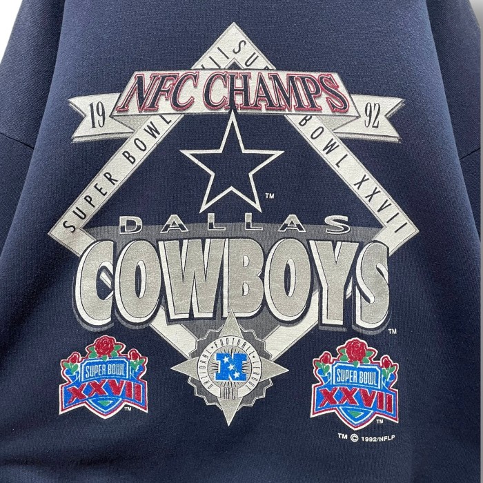 90’s “COWBOYS” Team Sweat Shirt Made in USA | Vintage.City 古着屋、古着コーデ情報を発信