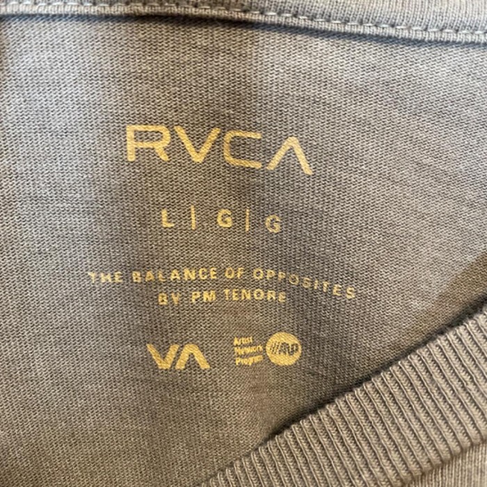 RVCA big logo long sleeve T-shirt size L 配送C ルーカ　ロンT ビッグロゴ　ブラウン | Vintage.City Vintage Shops, Vintage Fashion Trends